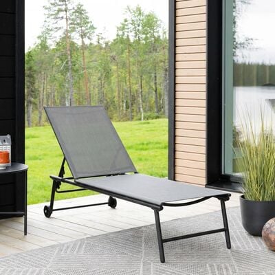 Nilo aurinkotuoli harmaa