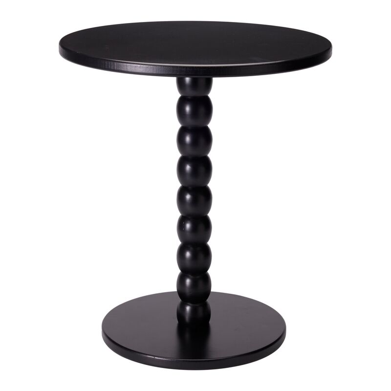 Kupla pyöreä sivupöytä Ø35x40 cm musta