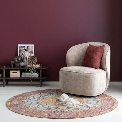 Aya matto 133 cm pyöreä punainen