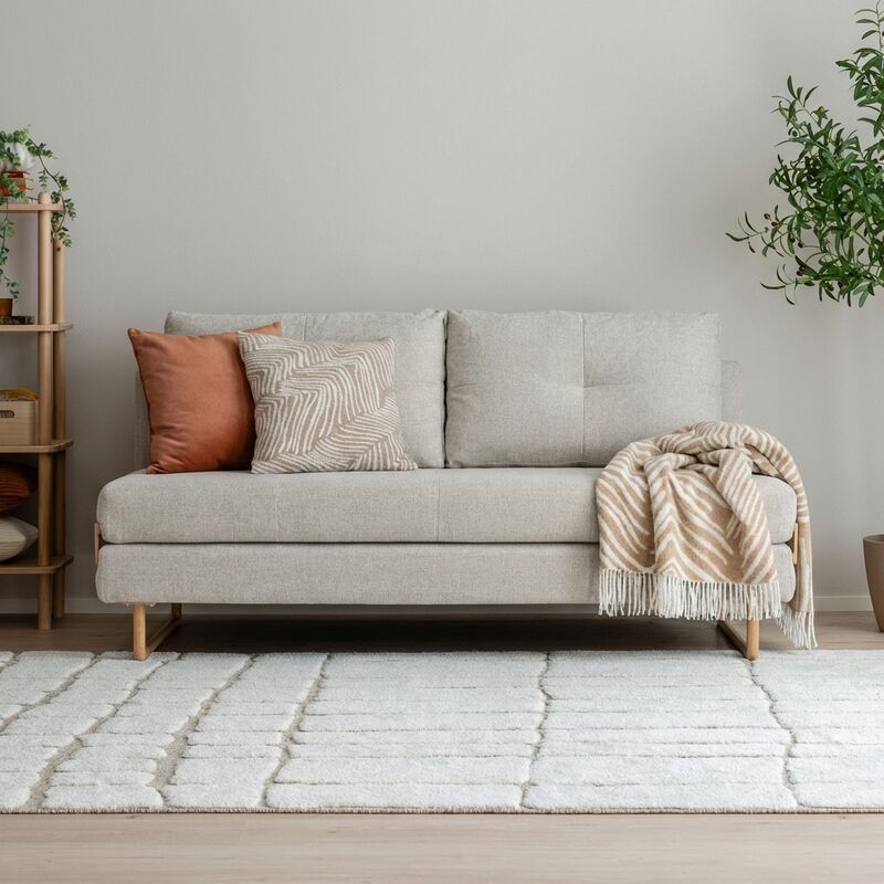 Ahma 2-istuttava vuodesohva hiekka