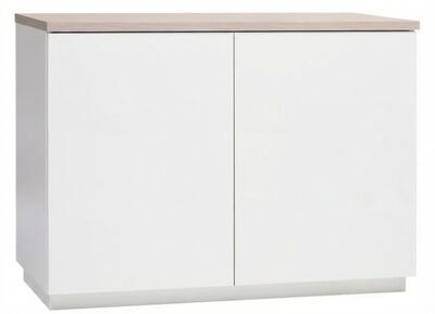 Anton kaappi A2.2 100 cm valkoinen/valkoinen