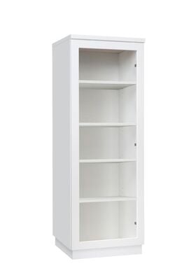 Anton vitriini A8.3 matala 50 cm valkoinen/hunaja tammi