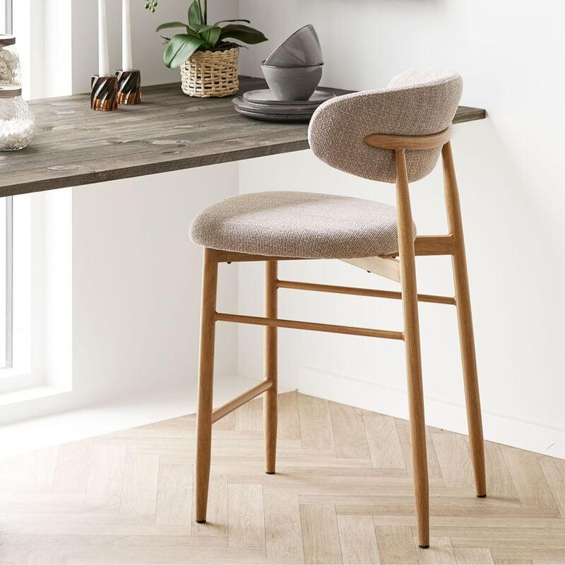 House Nordic Levanto baarituoli tammi, hiekka HN1302