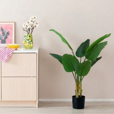 Matkustajapalmu tekokasvi 120 cm