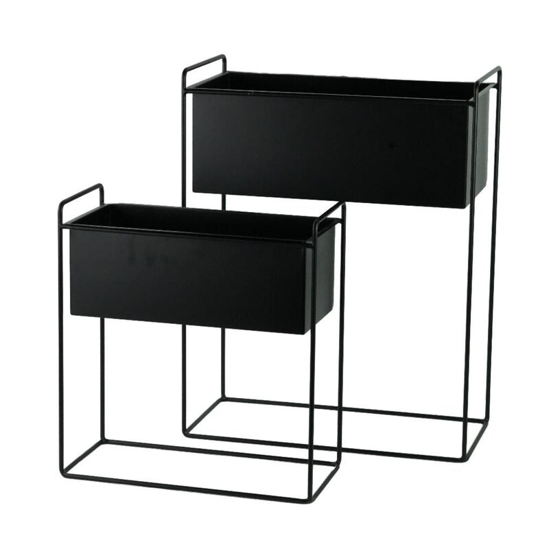 Juuli kukkateline 2 kpl setti musta