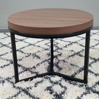 Nevada pyöreä sohvapöytä Ø50 cm ruskea, asiakaspalautus