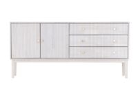 Kiteen Tapio senkki 160x36x75 cm valkolakattu