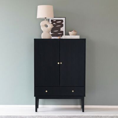 Kiteen Tapio kaappi  81x36x120 cm valkolakattu