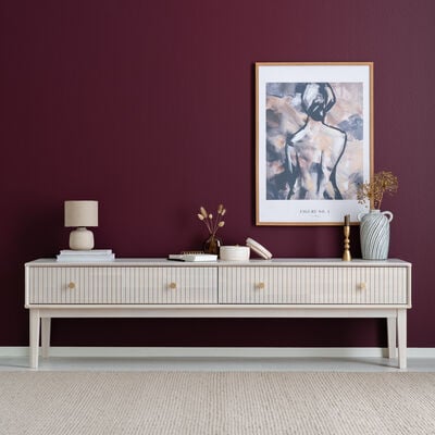 Kiteen Tapio tv-taso 160x36x43 cm musta