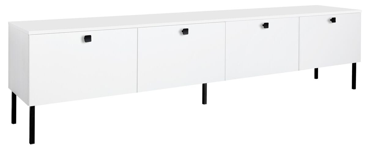 Hiipakka Sento tv-taso 213 cm valkoinen