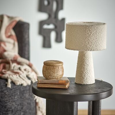 Bloomingville Emmie pöytävalaisin valkoinen