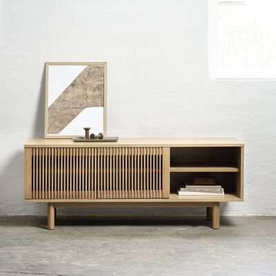 Tiber tv-taso 143x55 cm tammi