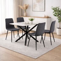 Izzy ruokapöytä 120x80 cm