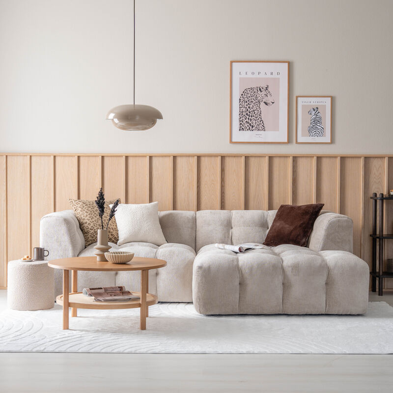Bubble divaanisohva oikea beige 07 Harmony