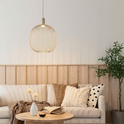 Lucide Esterel riippuvalaisin Ø25 cm taupe