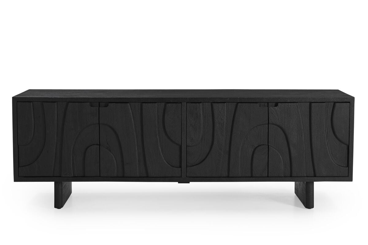 Veke Bjorn tv-taso 180 cm musta