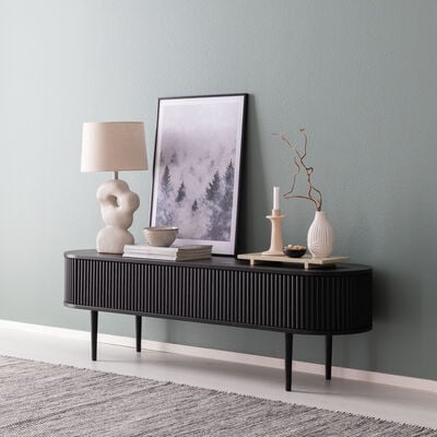 Taimi tv-taso 153x41x47 cm hiekka, asiakaspalautus