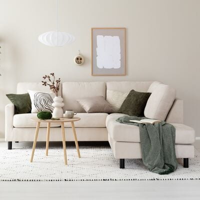 Havu avokulmasohva oikea hiekka Consul 21-ASIAKASPALAUTUS