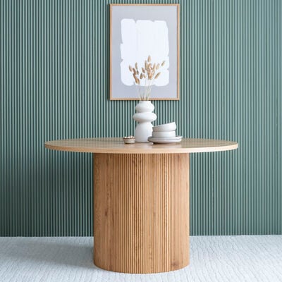 House Nordic Boavista ruokapöytä Ø120 cm tammi, asiakaspalautus