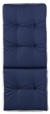 Malta säätötuolin pehmuste 115x48x5 cm sininen