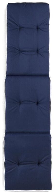 Malta kansituolin pehmuste 182x46x5 cm sininen