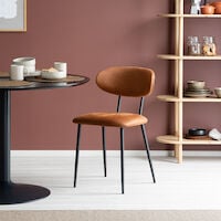 Daniel tuoli konjakki kentucky 9, mustat jalat, asiakaspalautus