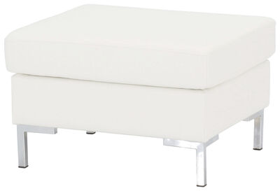 Toronto rahi 70x60 cm valkoinen Madryt White 910 PU-keinonahka, L1-metallijalat,