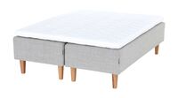Unia Premium runkopatjasänky M/L 160x200 Hiekka, Pronssi 8cm, Tammi kartio 23c