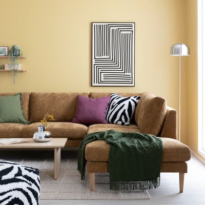 House Nordic Lipari Nro 3 canvastaulu 60x90 cm musta/beige