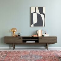 Kahlos tv-taso 180x40x46 cm savutammi, kuvausmalli