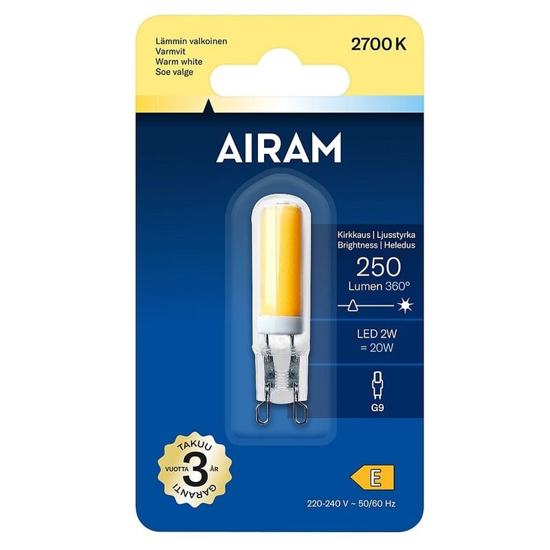 Airam Led-lamppu FG PO 827 250lm G9