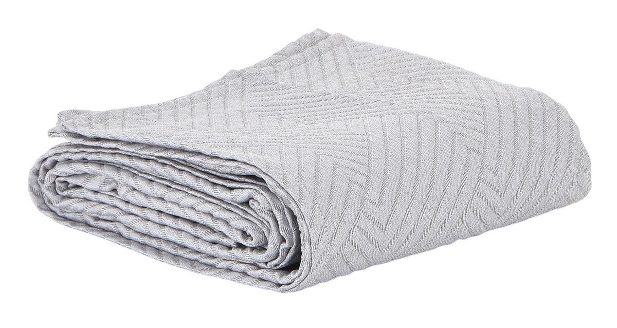 Punos päiväpeitto 260x260cm  ruskea