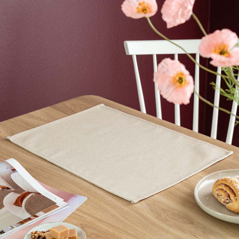 Madison ECO-line pöytätabletti 33x45 cm vaale