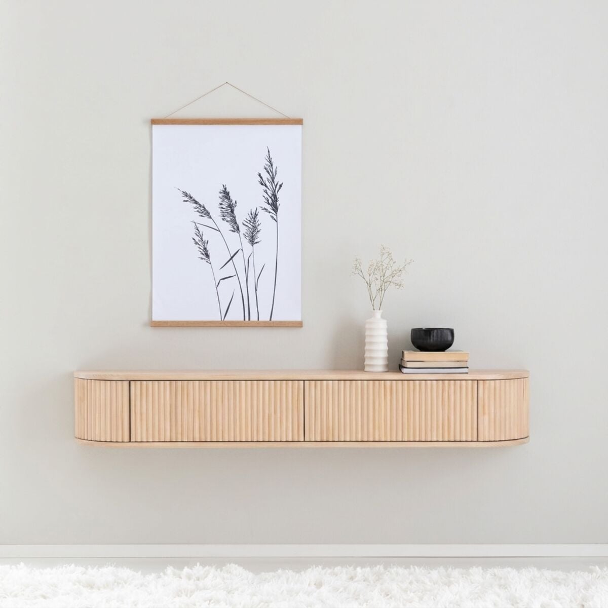 Taimi soundbar-taso 153x20,5x23,5 cm hiekka oksaton