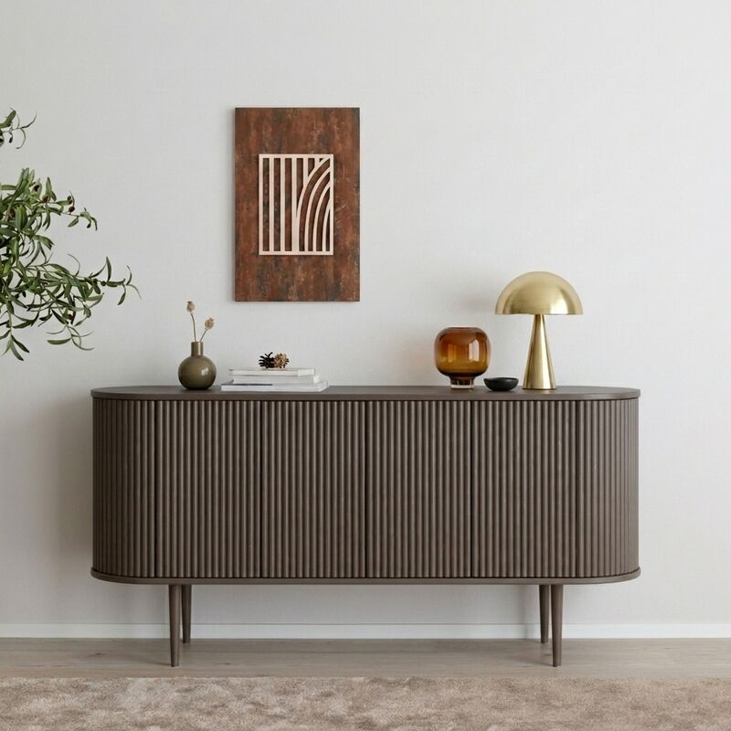 Taimi senkki 153x41x75 cm tummanruskea