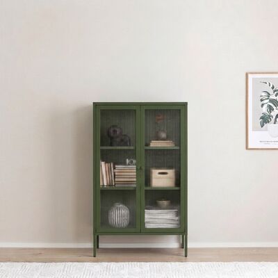 Harso vitriini 80x35x110 cm musta
