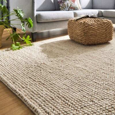 Finarte Nirvana villamatto 140x200 cm harmaa