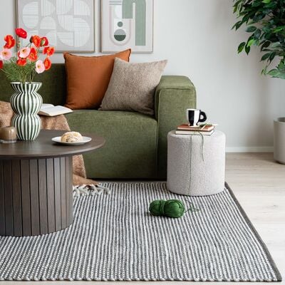 Finarte Vanamo puuvillamatto 160x230 cm ruskea