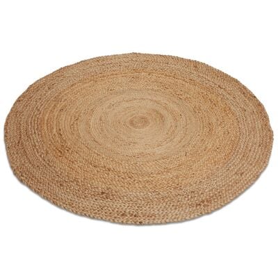 Lehto pyöreä juuttimatto 200 cm luonnonvärinen