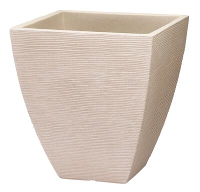 Lino kukkaruukku 39x39x43 cm antrasiitti