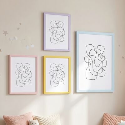 Ruby kehys 21x30 cm vaaleanpunainen