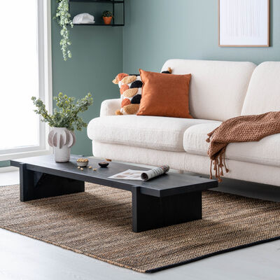 Esikko sohvapöytä 150x45 cm antiikkipetsattu, asiakaspalautus