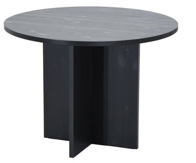 Havu pyöreä ruokapöytä Ø100 cm hiili 2-laatuinen, asiakaspalautus