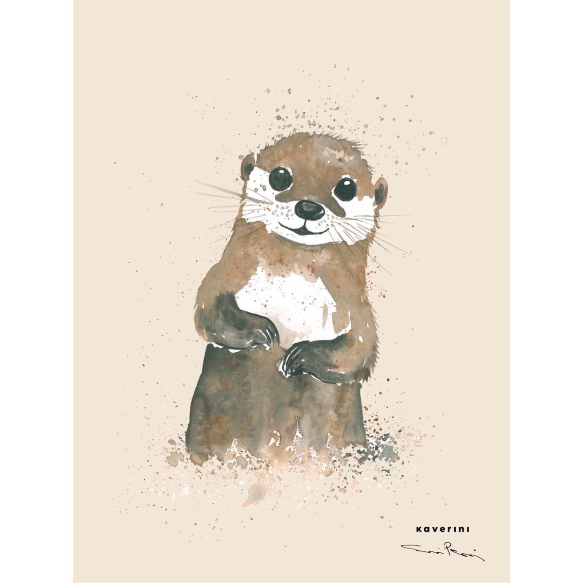 Kaverini Saukko juliste 30x40 cm