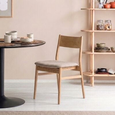 Aarni tuoli savutammi/vaalea beige Nolio 24