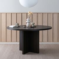 Aarhus pyöreä ruokapöytä Ø140 cm espresso