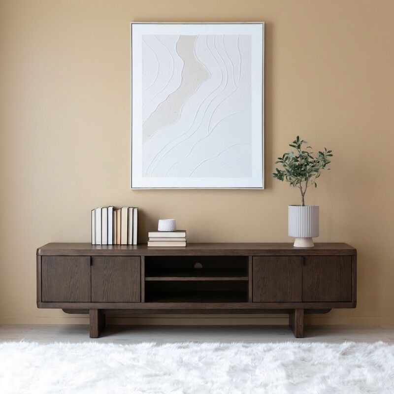 Aarhus tv-taso 180 cm espresso