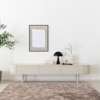 Taimi tv-taso 209x41x47 cm greige, kuvausmalli