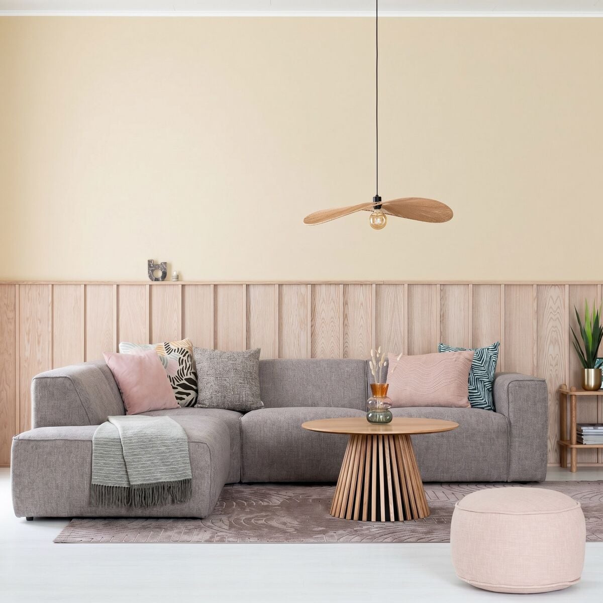 Veke Hali avokulmasohva vasen beige brego 34