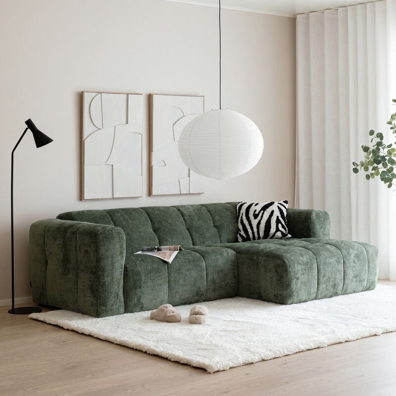 Pilvi divaanisohva oikea vihreä Garnet myrtle